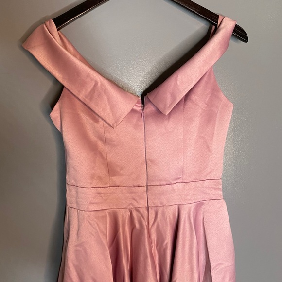 Pretty Pink Gown Dress - Picture 6 of 6